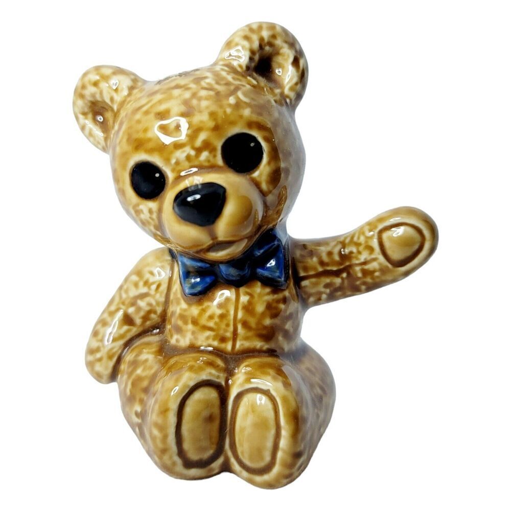 Vintage Signed Goebel‎ W Germany Porcelain Bear Figurine 3.5" Tall #36540